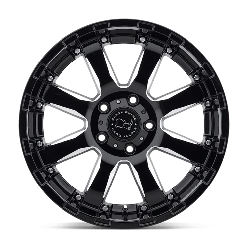 BR SIERRA 18X9 8X165 -12 122 G-BLK MLD - 1890SRA-28165B22 - Image 3