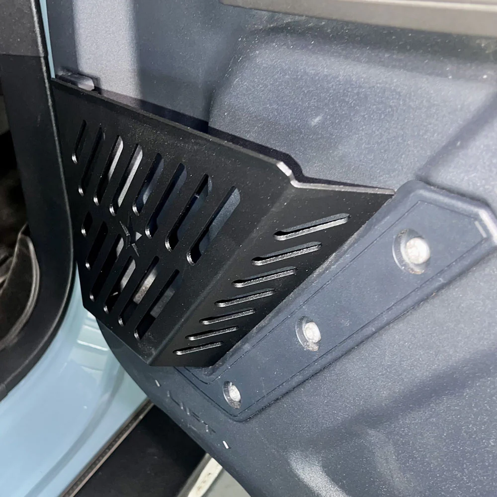 Bronco Front Metal Door Pockets Rock Slide Engineering - AC-DP-BR - Image 4