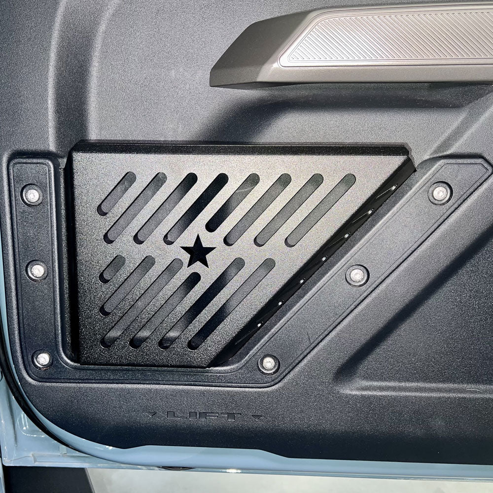 Bronco Front Metal Door Pockets Rock Slide Engineering - AC-DP-BR - Image 5