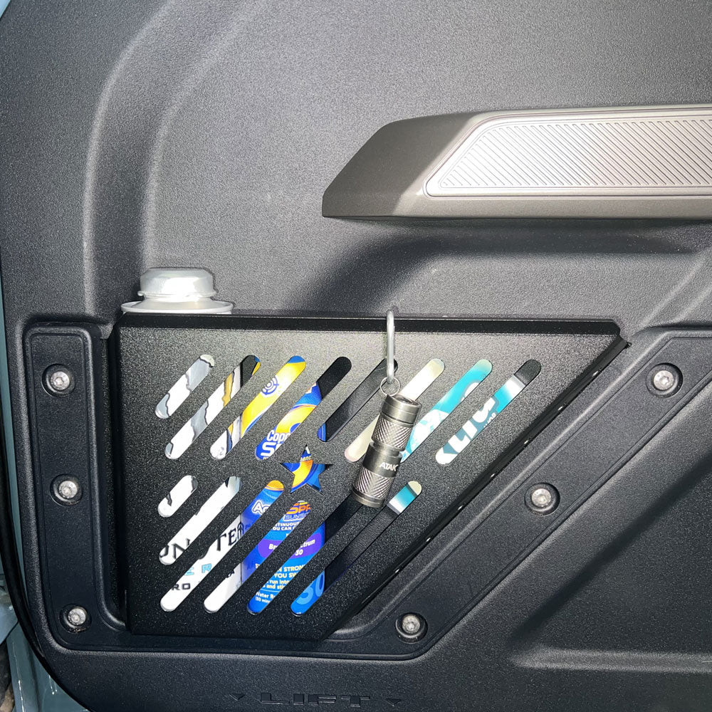 Bronco Front Metal Door Pockets Rock Slide Engineering - AC-DP-BR - Image 8