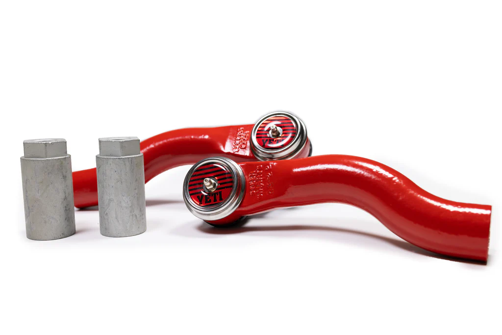 Bronco Outer Tie Rod Ends Yeti XD For 21-23 Bronco Red Pair Steer Smarts