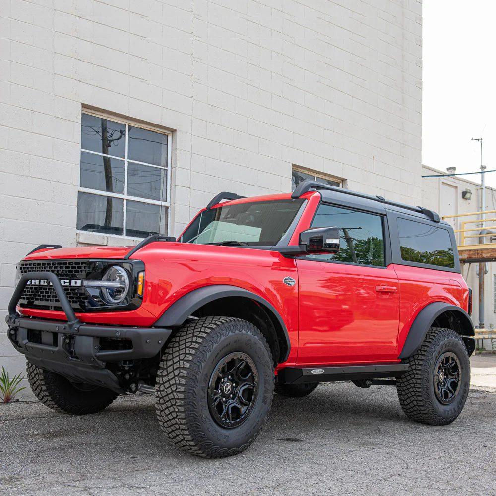 Bronco Side Step Sliders For 21-Pres Bronco 2 Door Models Set Rock Slide Engineering - BD-SS-300-BR2