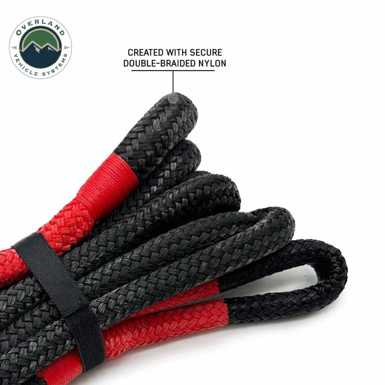 Brute Kinetic Recovery Rope 1 1/2 Inch x 30 Foot With Storage Bag Overland Vehicle Systems - 19009922 - Image 4