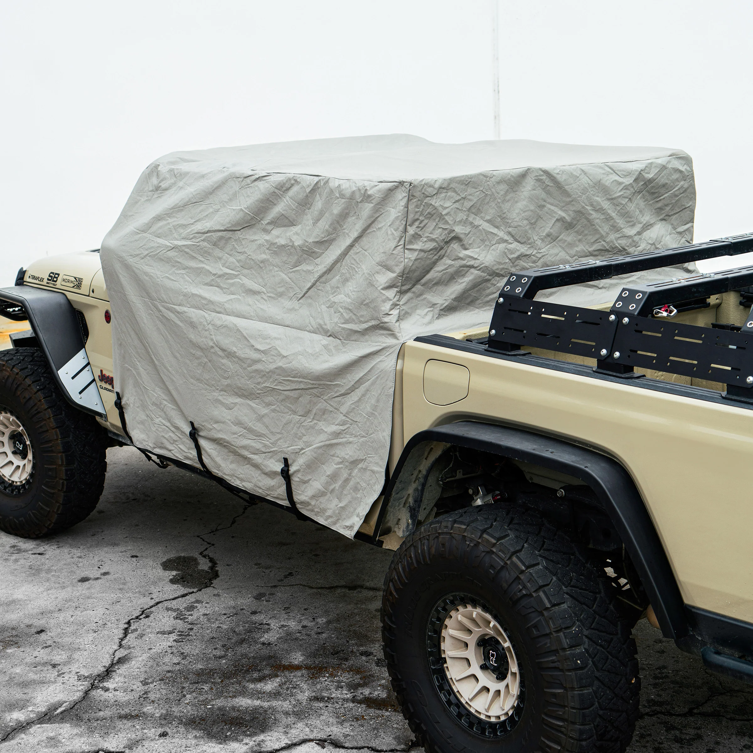 Cab Cover w/ Door Flaps - Gray (20+ JT) - Image 2