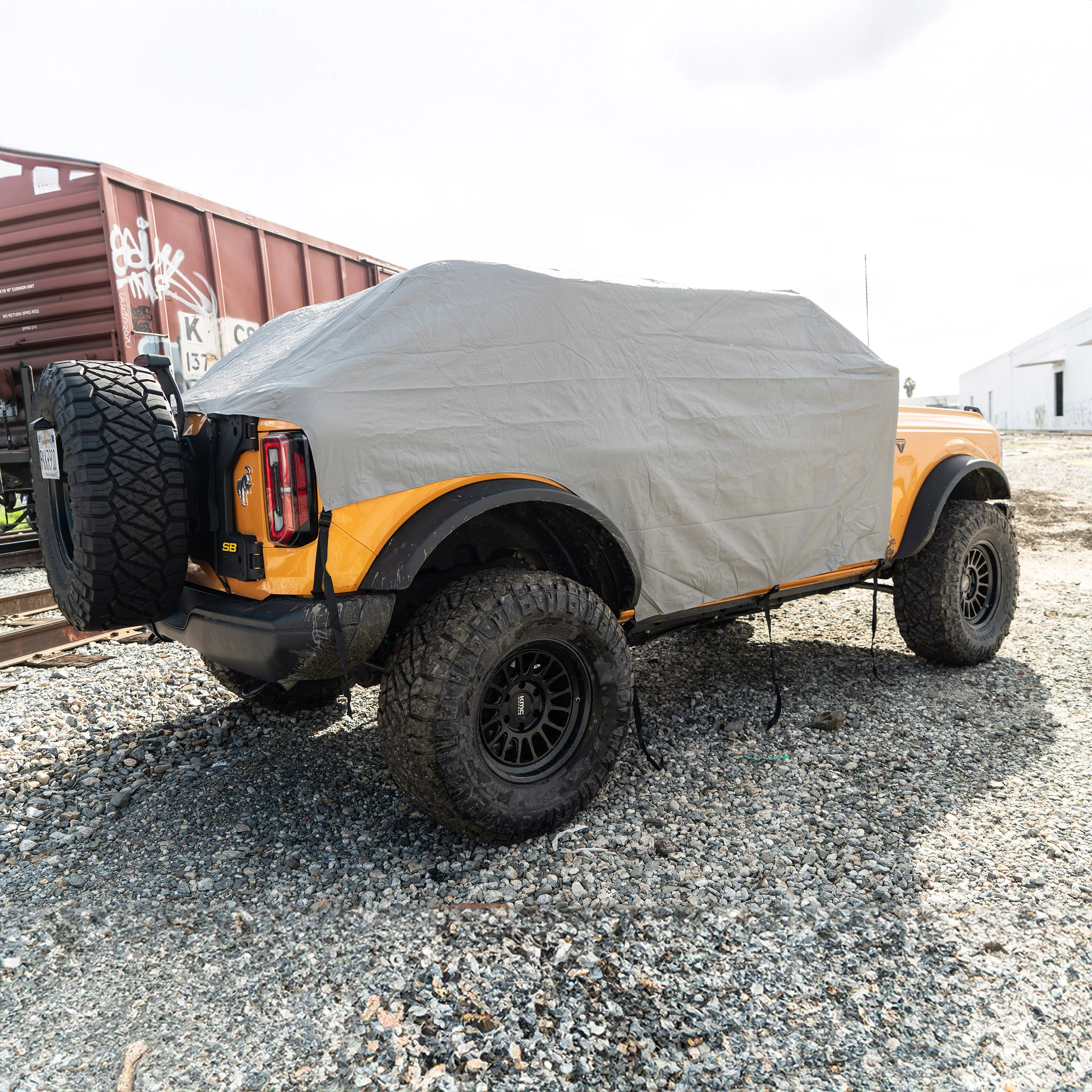 Cab Cover w/ Door Flaps - Gray (21+ Bronco 4-Door) - Image 2