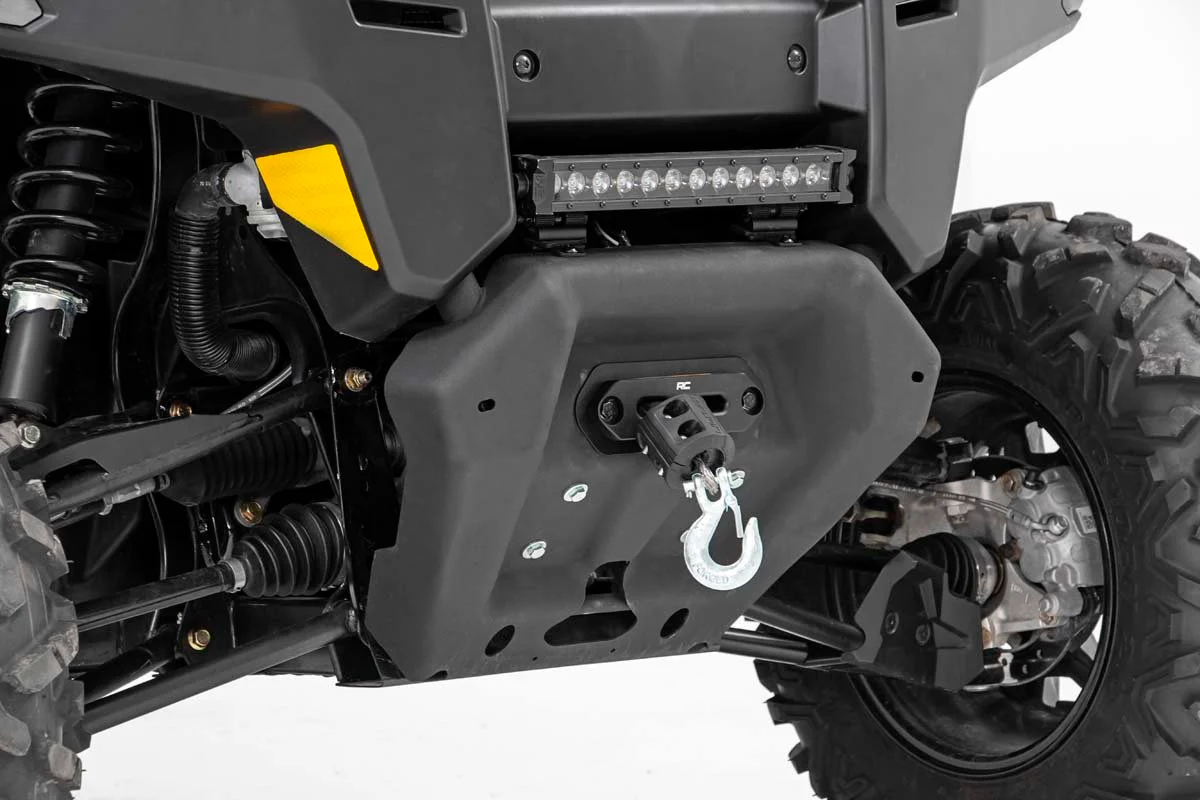 Can-Am Defender Winch Mounting Plate For 16-Pres Cam-Am HD8/HD10 Rough Country - 97016