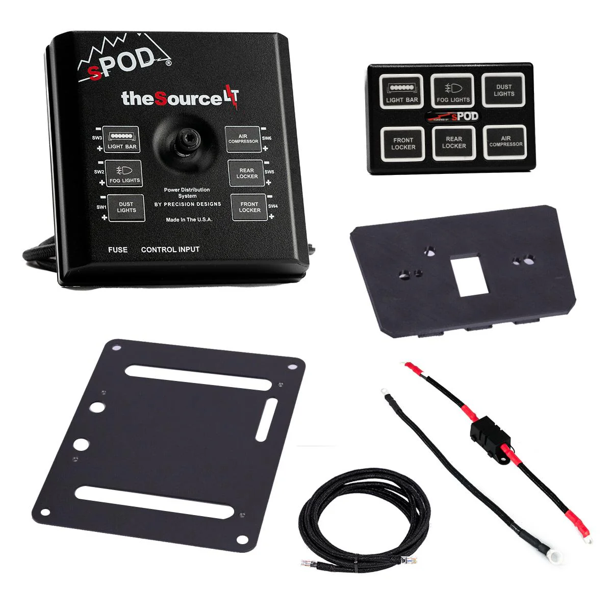 Can-Am, Maverick R, Mini6 SourceLT Center Console Kit sPod - 870139