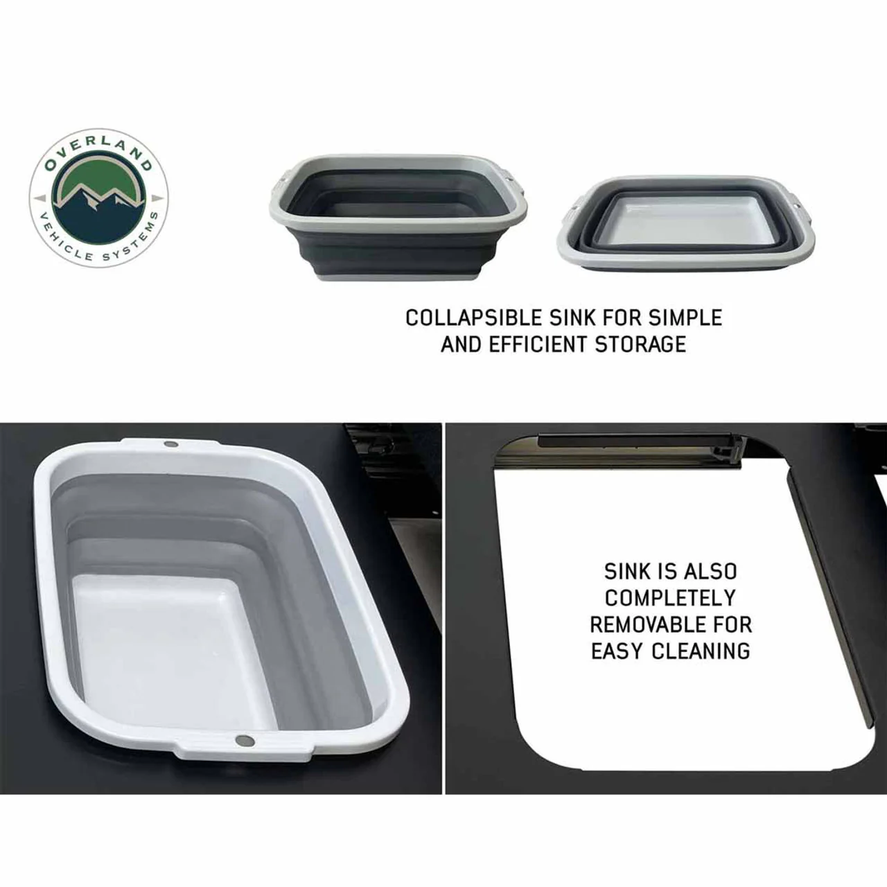 Cargo Box Kitchen With Slide Out Sink, Cooking Shelve and Slide Out Work Station Overland Vehicle Systems - 21010401 - Image 7