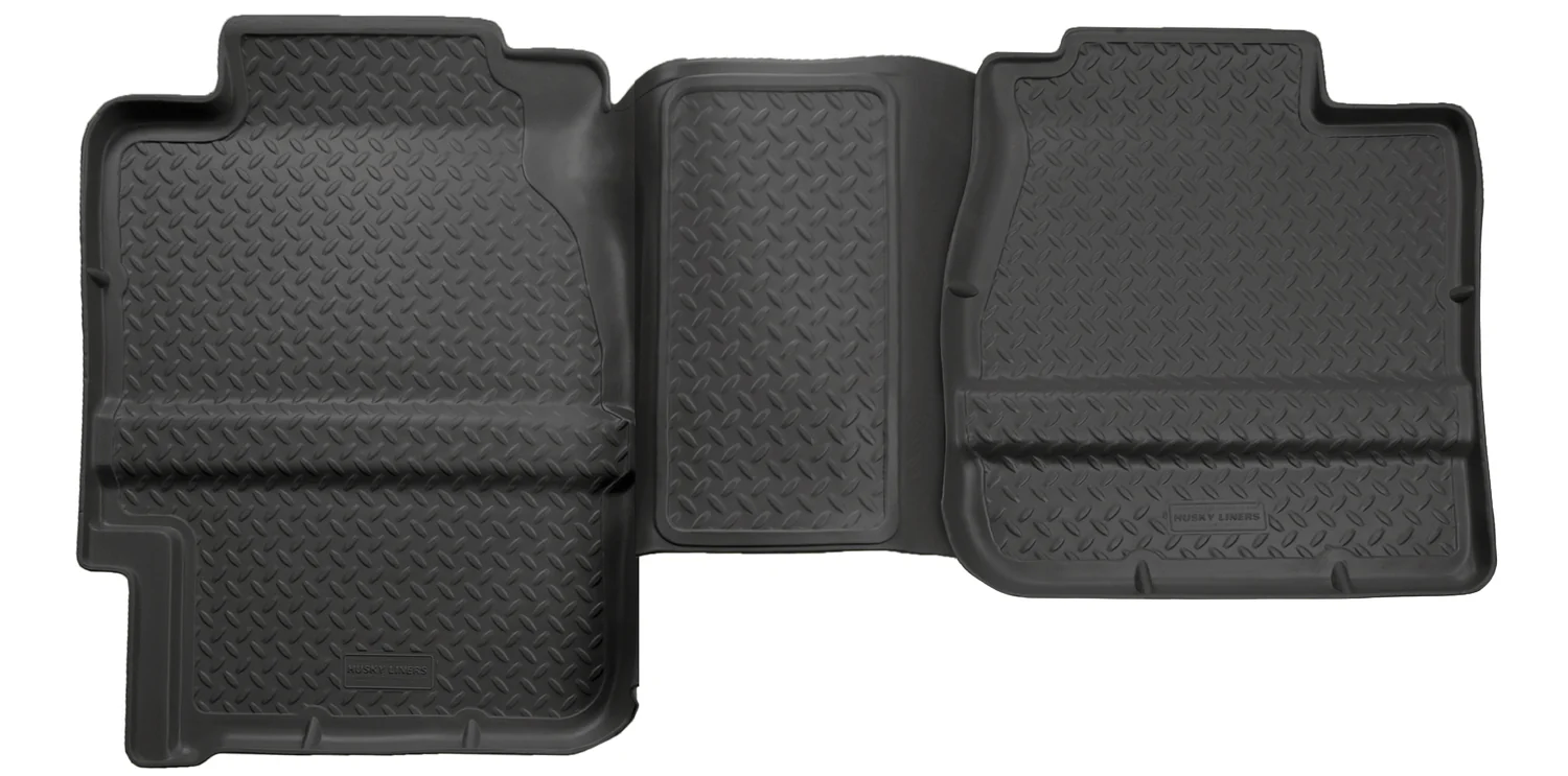 Classic Style 2nd Seat Floor Liner Black Extended Cab For 1988-2000 C1500/C2500/C3500/K1500/K2500/K3500 Husky Liners - 61101
