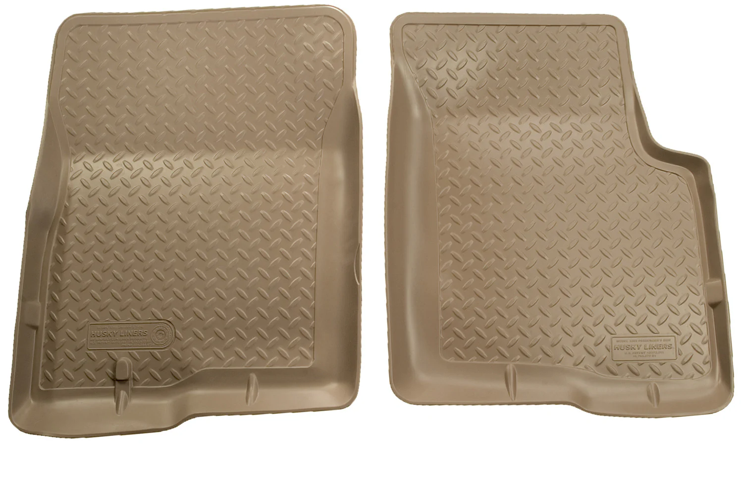 Classic Style Front Floor Liners For 1995-2004 Tacoma Tan Husky Liners - 35113