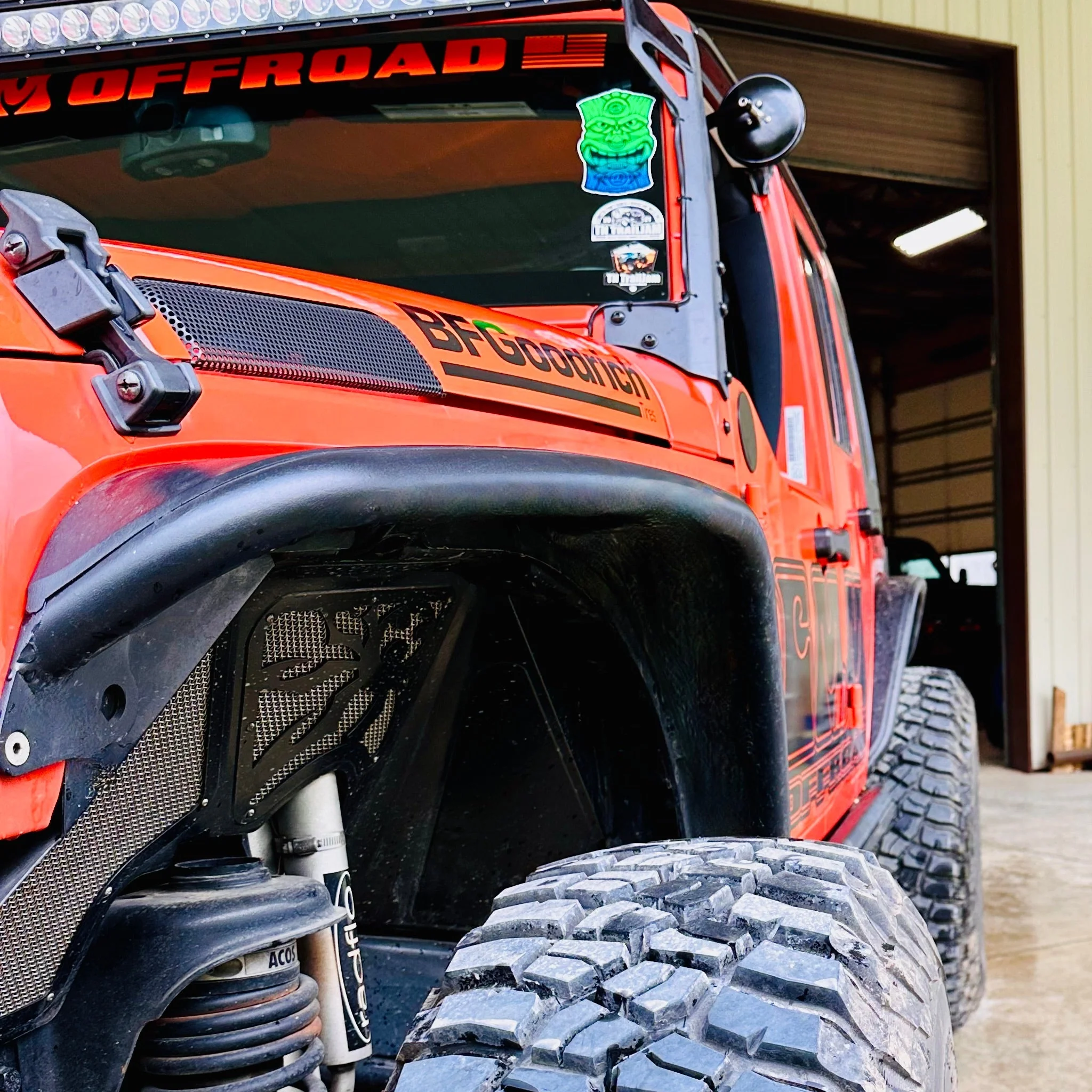CMM Offroad Jeep 6inch Breakaway Side Mirrors - Image 8