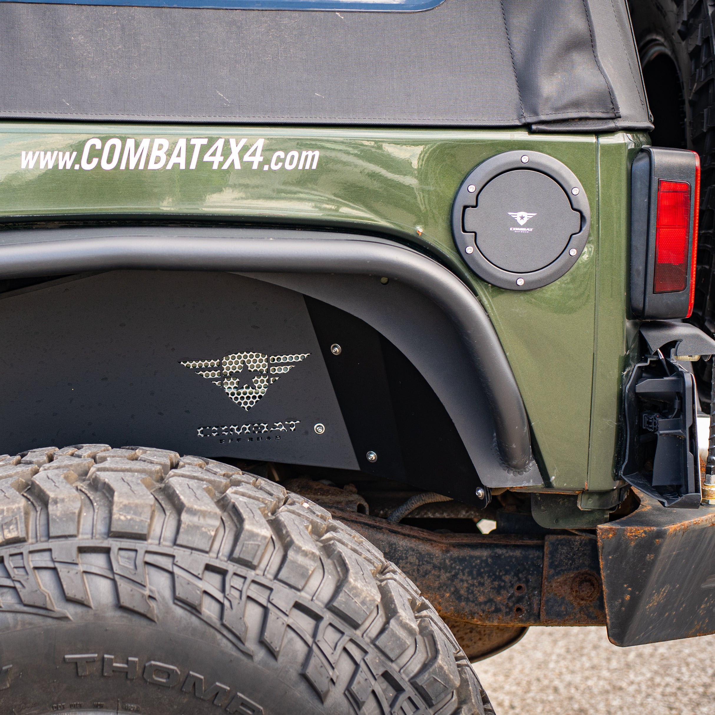Combat Off Road - Jeep JK/JKU Fuel Door Cover - 15-1070 - Image 3