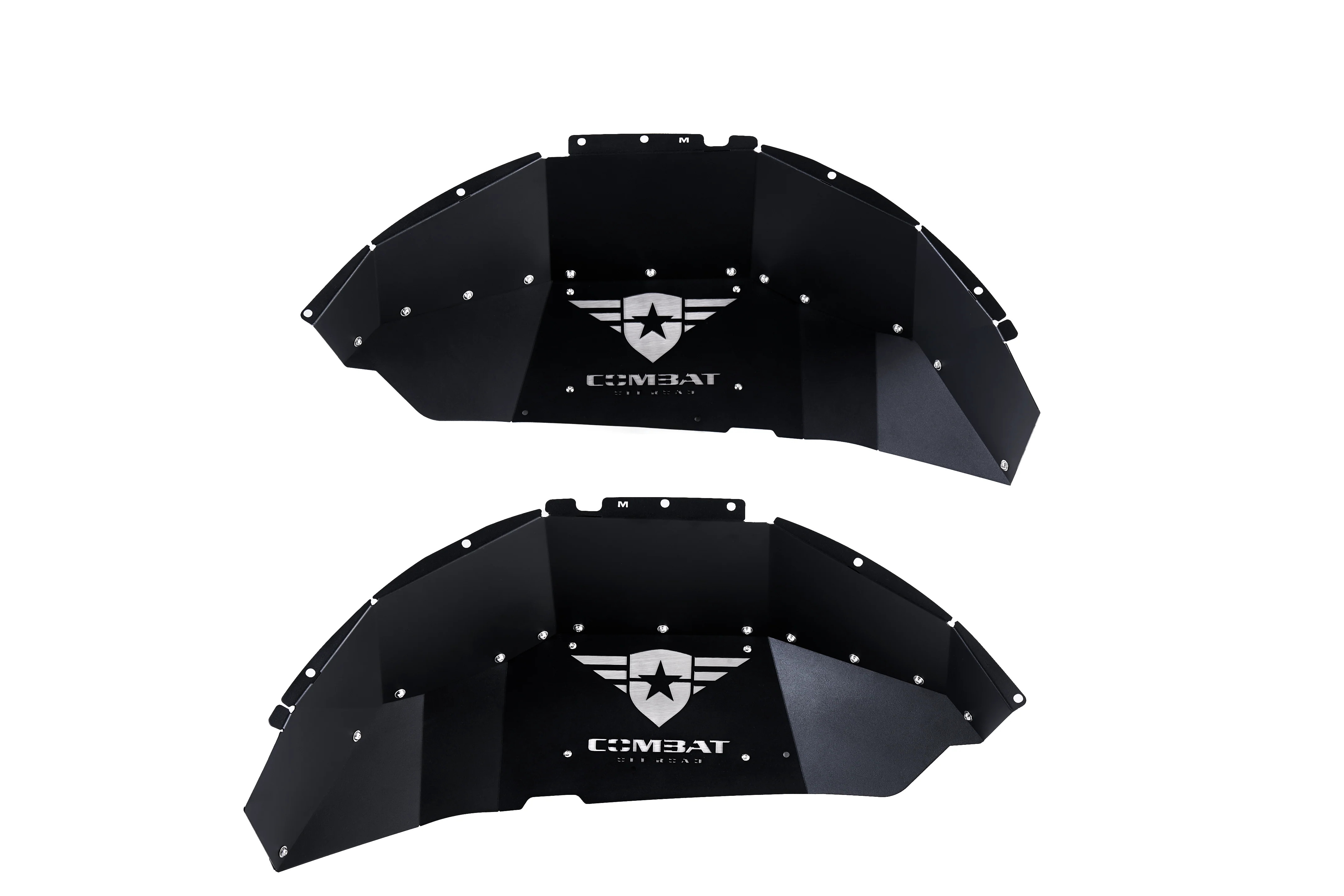 Combat Off Road - Jeep JL/JLU Wrangler Aluminum Inner Fender Liners - Rear Pair - 25-1069