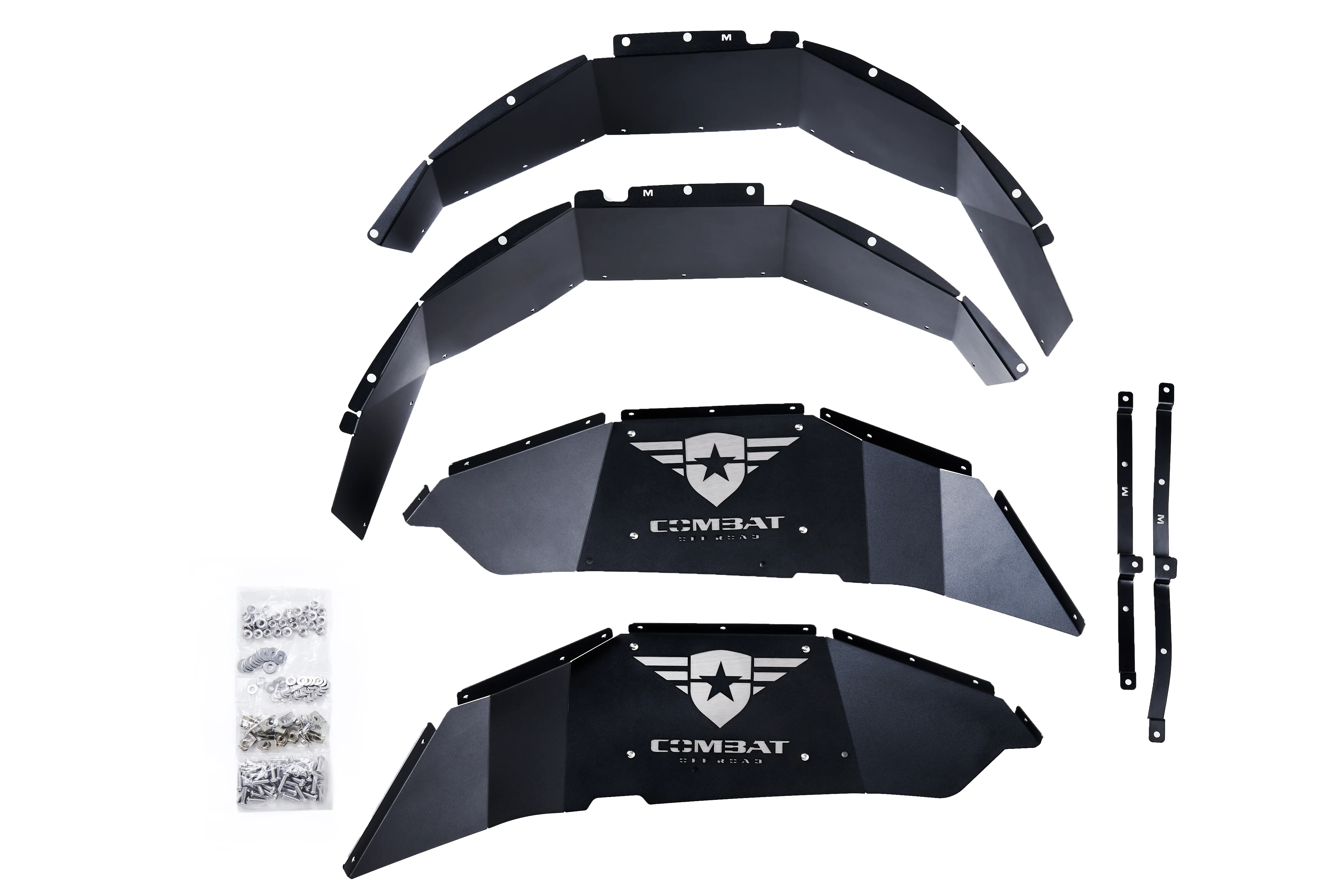 Combat Off Road - Jeep JL/JLU Wrangler Aluminum Inner Fender Liners - Rear Pair - 25-1069 - Image 2