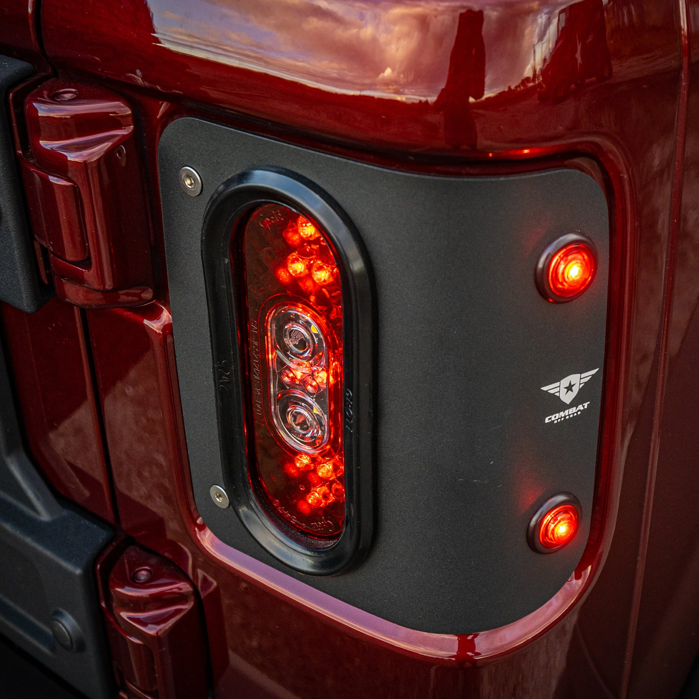Combat Off Road - Jeep JL/JLU Wrangler Off Road LED Tail Light Kit - 25-1050 - Image 4