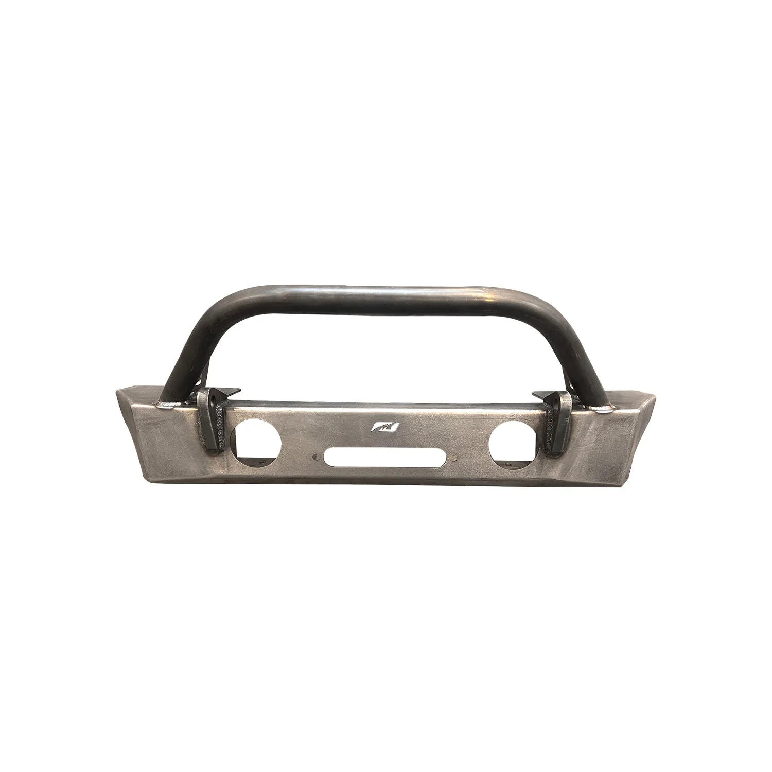 Crusher Series HD Front Bumper w/Tube Bull Bar for Jeep JL/JT Motobilt - MB1200-B - Image 3