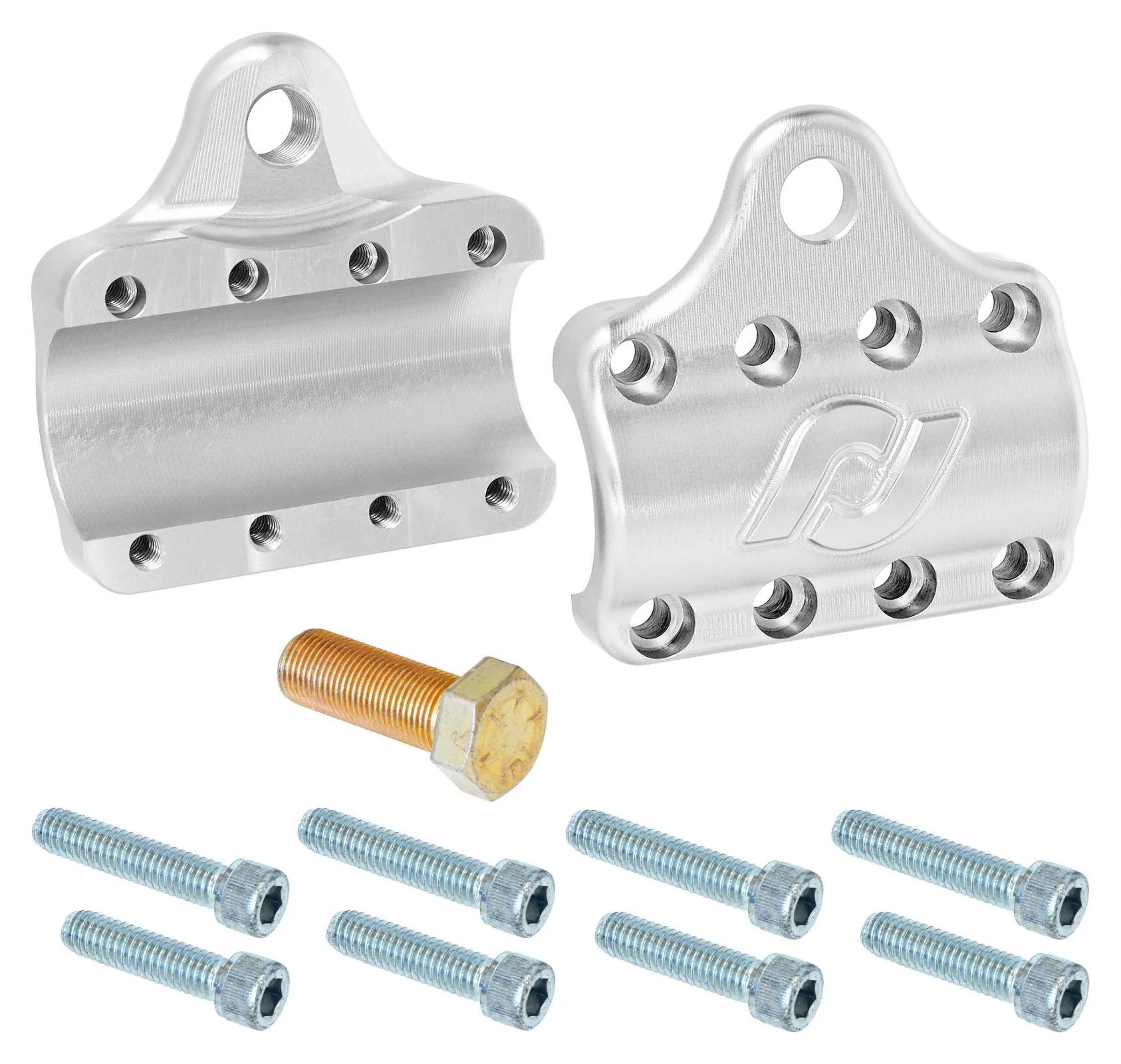 Currectlync Ram Assist Tie Rod Clamp Bracket 7075-T6 Billet Aluminum For 42mm/1 5/8 Inch Tube RockJock 4X4 - RJ-401000-101 - Image 4