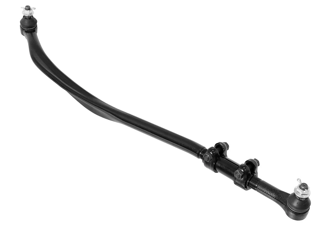 Currectlync Steering System 07-18 Wrangler JK Bolt-On Includes 1 1/2 Inch Diameter Tie Rod/Forged Drag Link HD Steering Stabilizer Shock Mounting Kit RockJock 4x4 - JK-9704 - Image 2