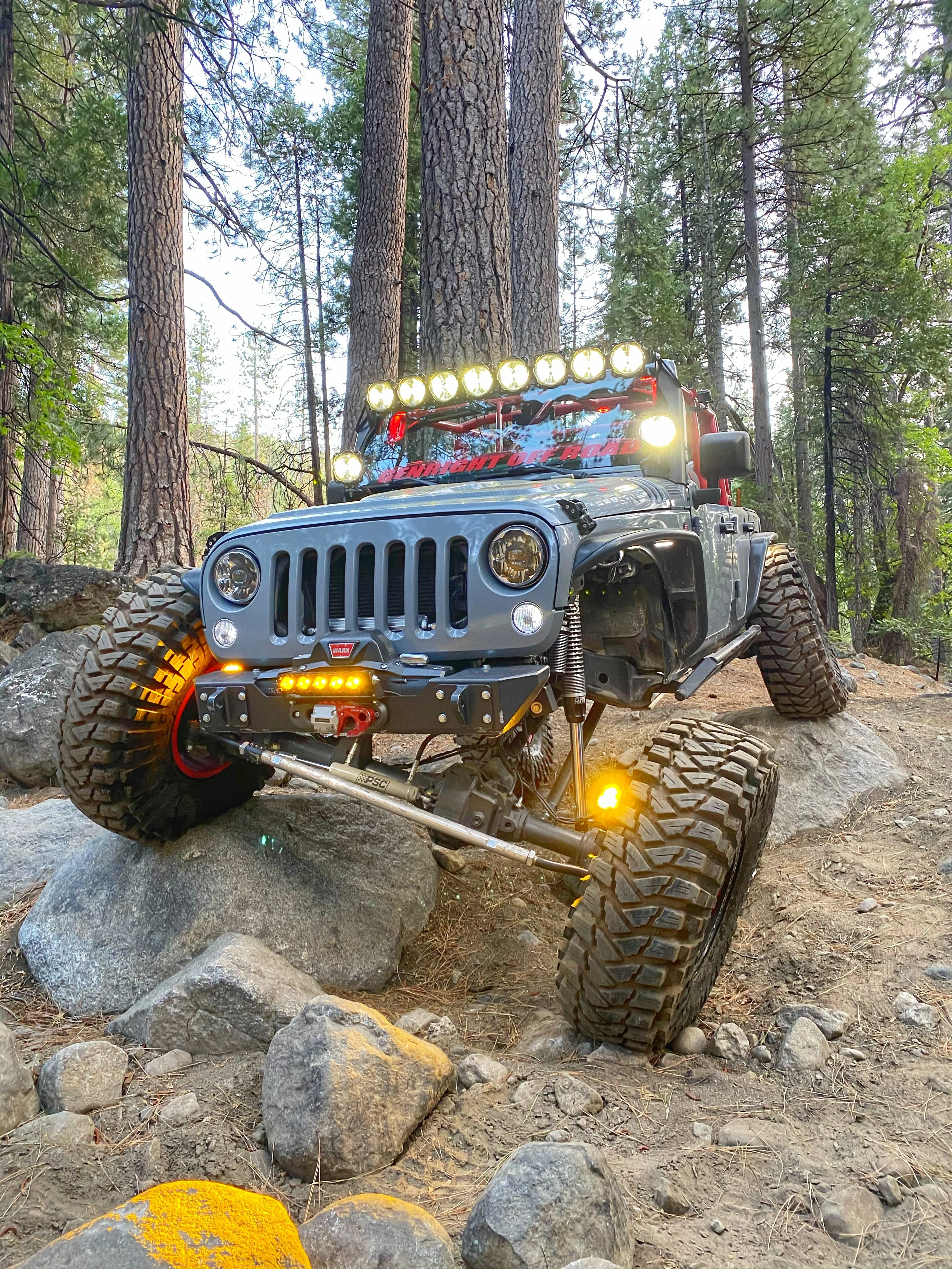 Dana 60 "Kingpin" & "Fusion 4x4" Steerable Knuckle Light Mounts - Image 4