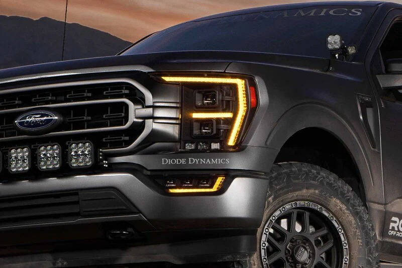 Diode Dynamics 21-23 Ford F-150 Elite Fog Lamps - White - Image 2