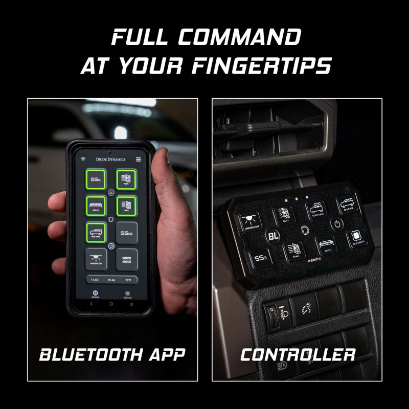 Diode Dynamics D-Switch 8 Button Controller Kit - Image 5