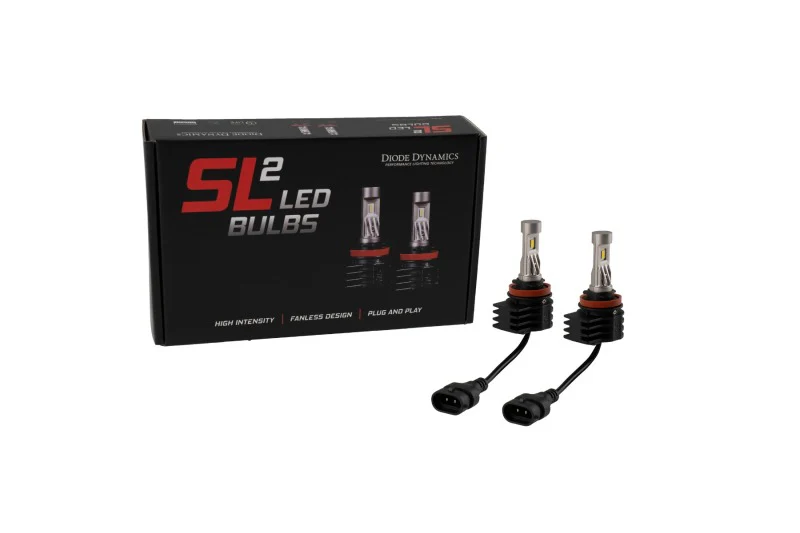 Diode Dynamics H11/H8/H9 Yellow SL2 LED Bulbs (pair) - Image 3