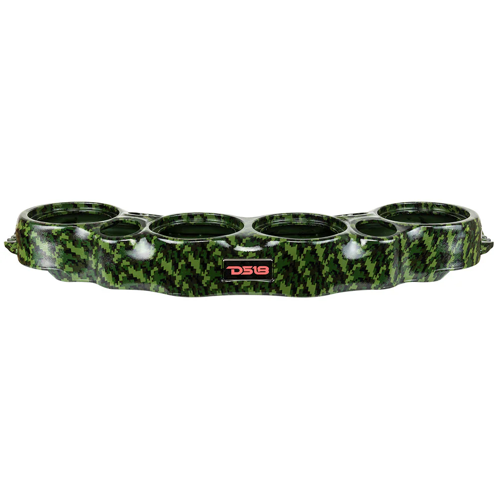 DS18 JL-SBAR/CMGR Overhead Bar System JL/JLU, JT Jeeps (4x 8" Speakers 4x3.72" Tweeters) Camo Green - Image 4