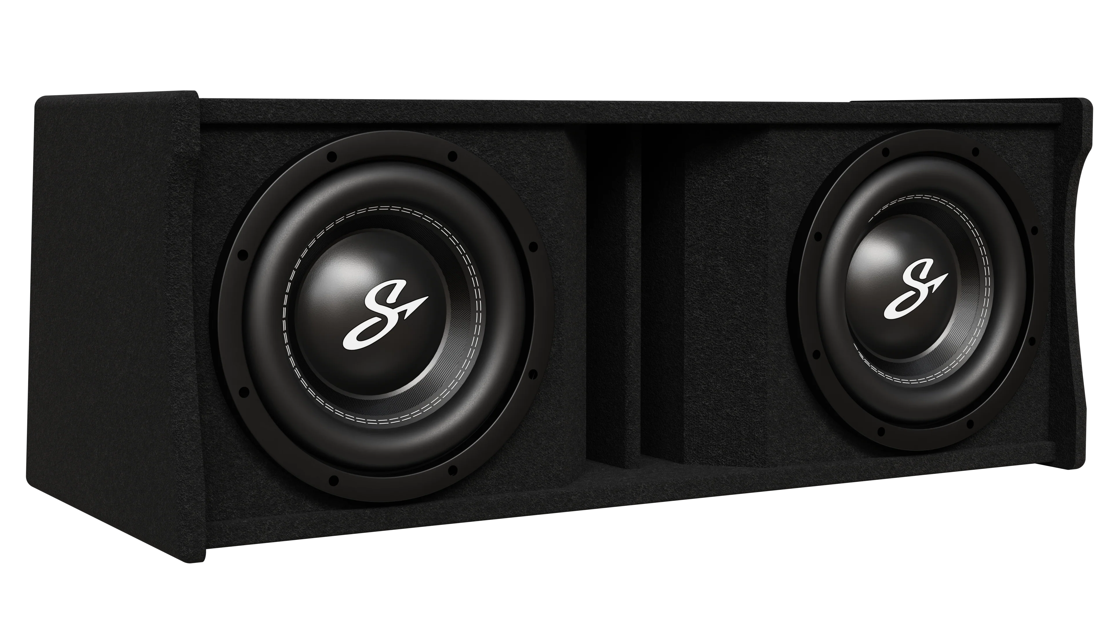 Dual 12" 2,400 Watt MC1 Series Peak Power Loaded Vented Subwoofer Enclosure (1 Ω) - Image 9