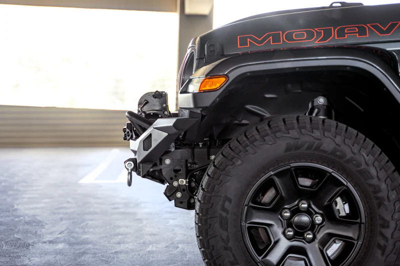 DV8 Offroad 07-18 Jeep Wrangler JK / 18-23 Wrangler JL / 20-23 Gladiator JT MTO Series Front Bumper - Image 15