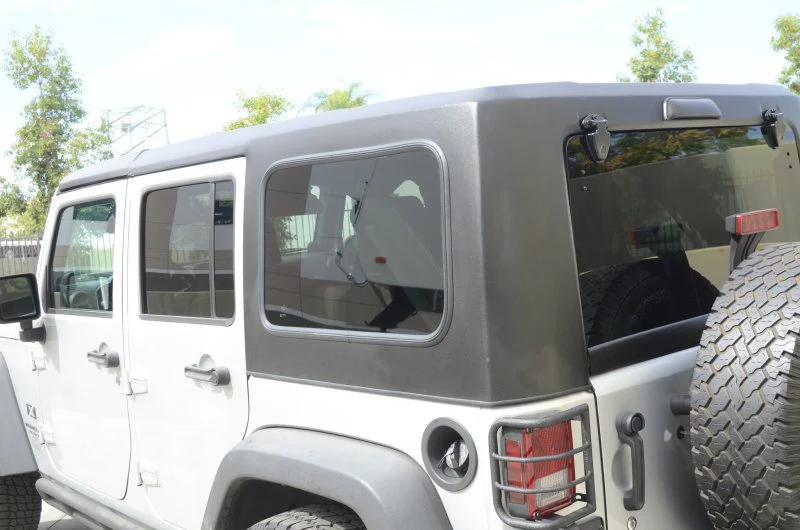 DV8 Offroad 07-18 Jeep Wrangler JK Hard Top Square Back - 4 Door - Image 3