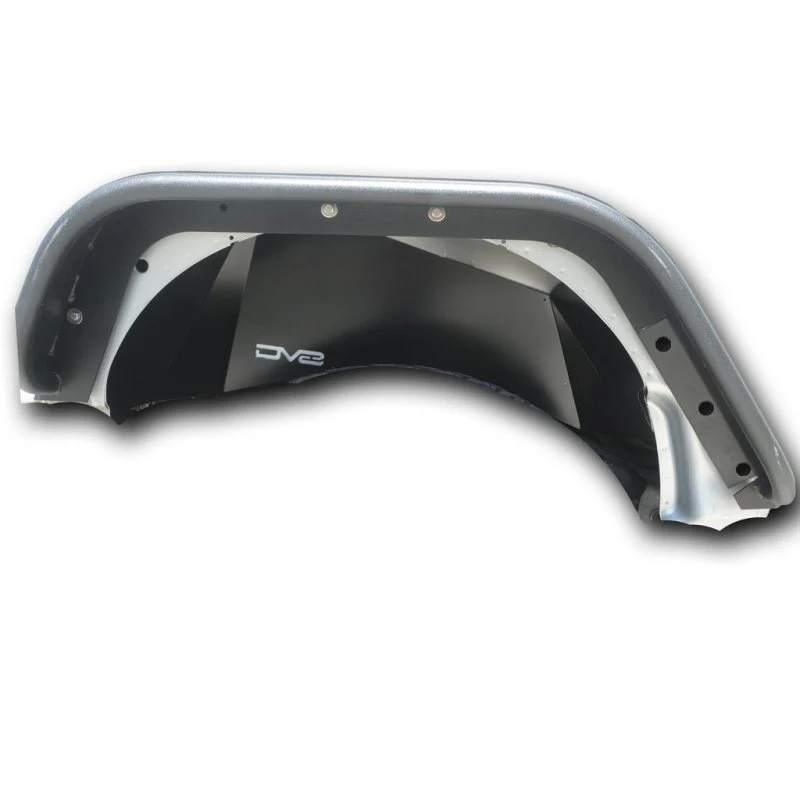 DV8 Offroad 07-18 Jeep Wrangler JK Rear Aluminum Inner Fender - Black - Image 6