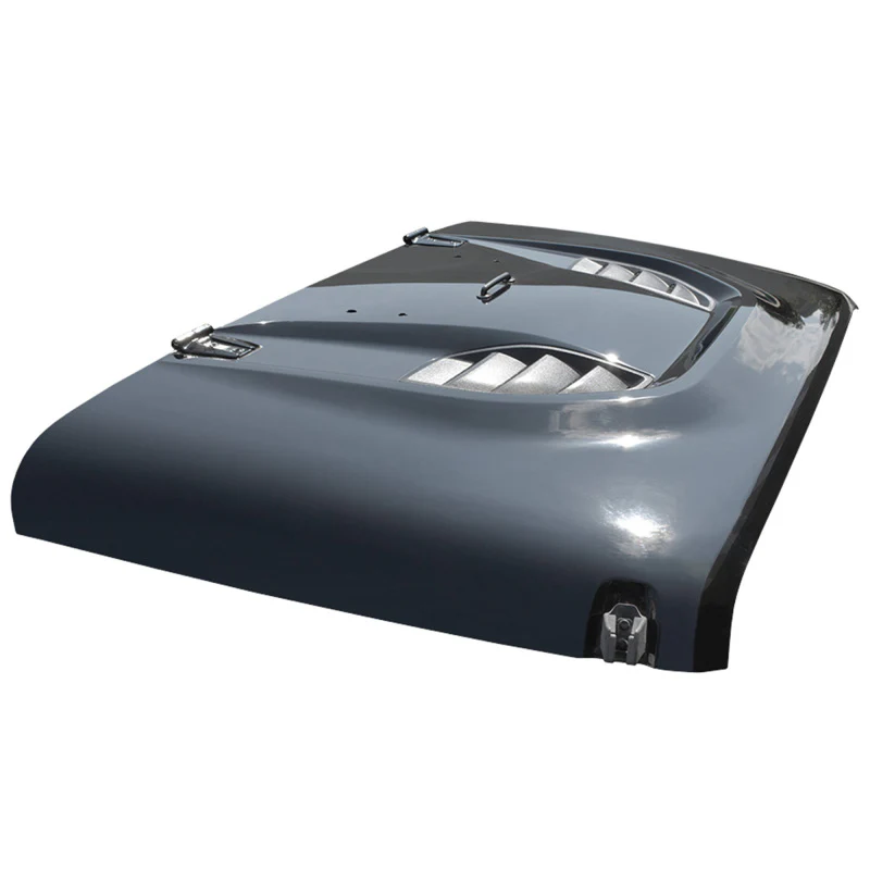 DV8 Offroad 07-18 Jeep Wrangler JK Rubicon 10th Anniversary Replica Hood - Image 2