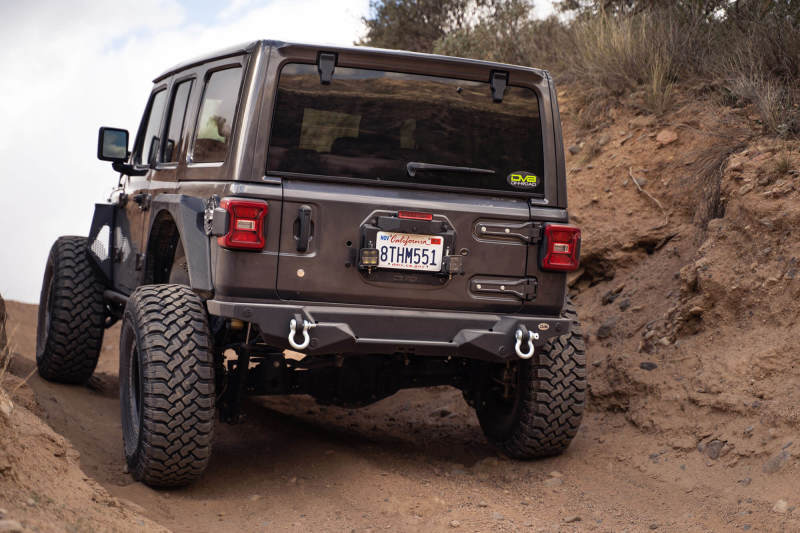 DV8 Offroad 18-22 Jeep Wrangler JL Spare Tire Delete Kit w/Light Mounts - Image 15