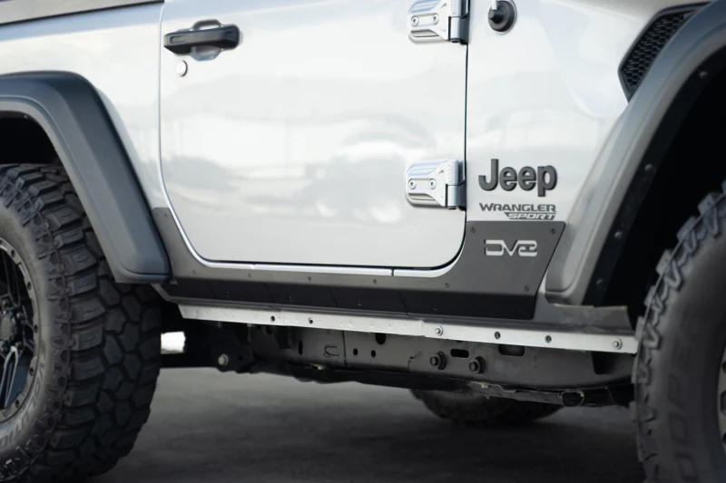 DV8 Offroad 18-23 Jeep Wrangler JL Rock Skins (2 Door Only) - Image 8