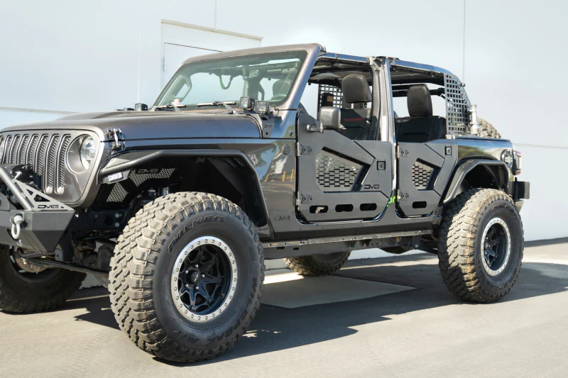 DV8 Offroad 18-23 Jeep Wrangler JL Rock Skins (4 Door Only) - Image 7