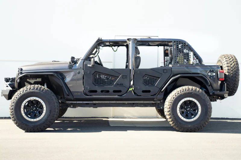 DV8 Offroad 18-23 Jeep Wrangler JL Rock Skins (4 Door Only) - Image 9