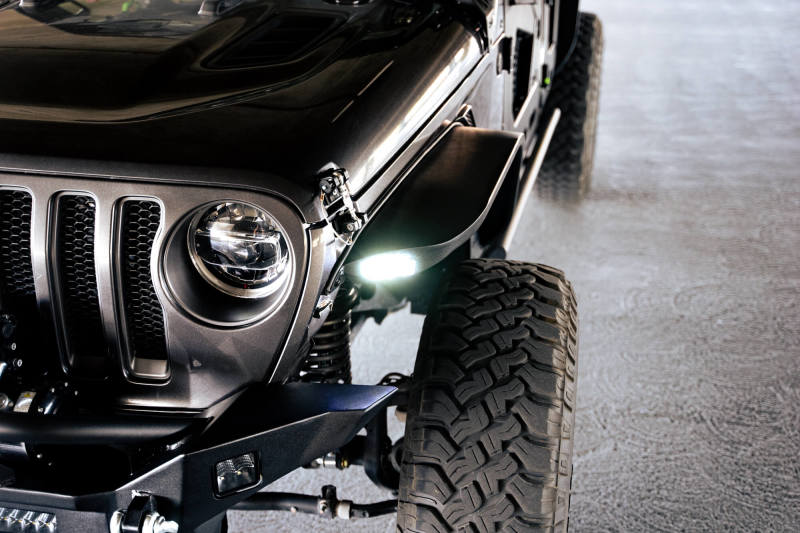 DV8 Offroad 18-23 Jeep Wrangler JL Slim Fender Flares - Image 23