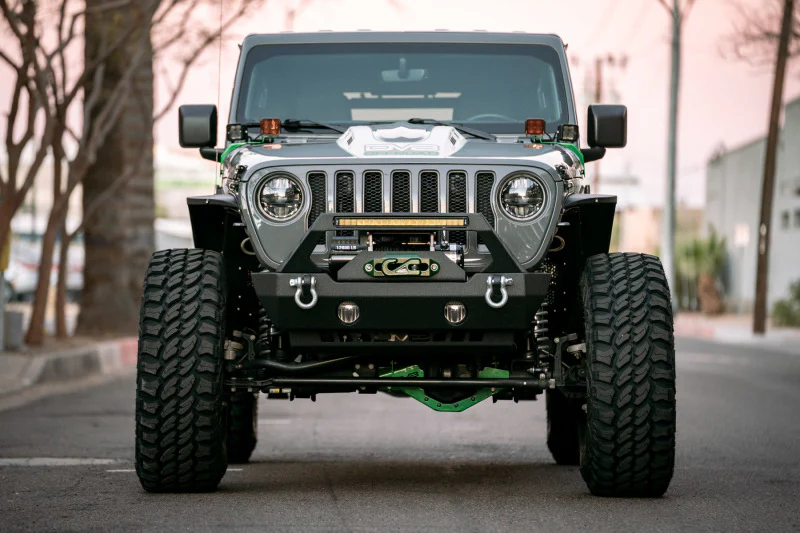 DV8 Offroad 18+ Jeep JL Heat Dispersion Hood - Primer Black - Image 20