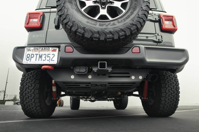 DV8 Offroad 20-22 Jeep Wrangler JL (3.0L Diesel) Rear Diff Skid Plate for Dana 44 - Image 11