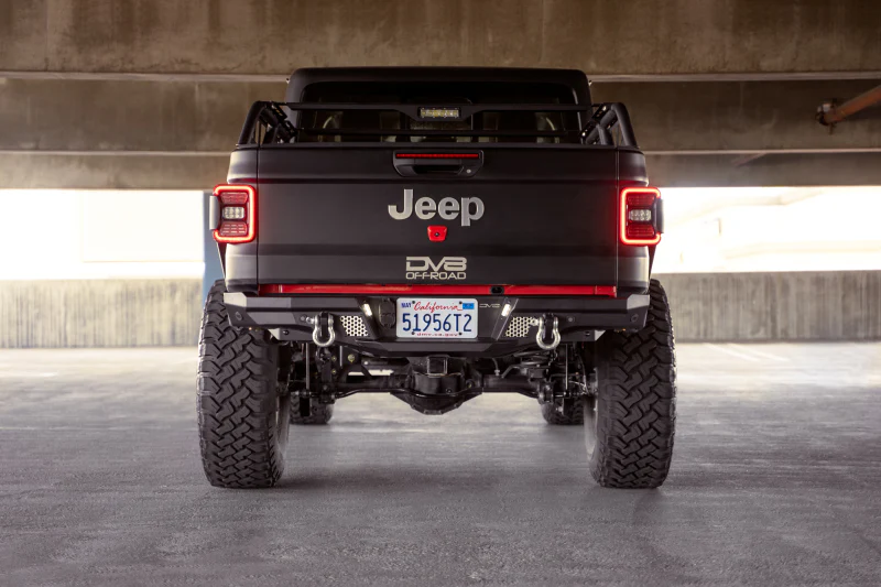 DV8 Offroad 20-23 Jeep Gladiator JT MTO Series Rear Bumper - Image 13