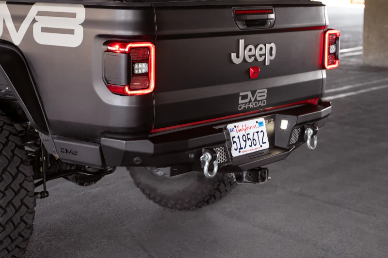 DV8 Offroad 20-23 Jeep Gladiator JT MTO Series Rear Bumper - Image 8