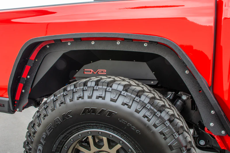DV8 Offroad 201+ Jeep Gladiator Rear Inner Fenders - Black - Image 8