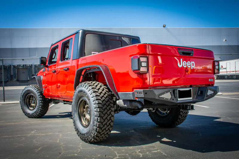 DV8 Offroad 2018+ Jeep Gladiator Rear Bumper - Image 4