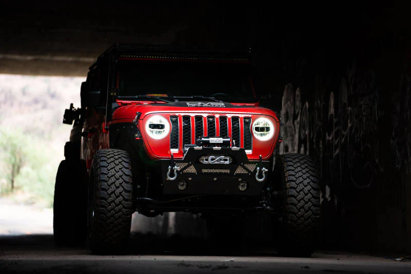 DV8 Offroad 2018+ Jeep Wrangler JL/Gladiator LED Projector Headlights - Image 7