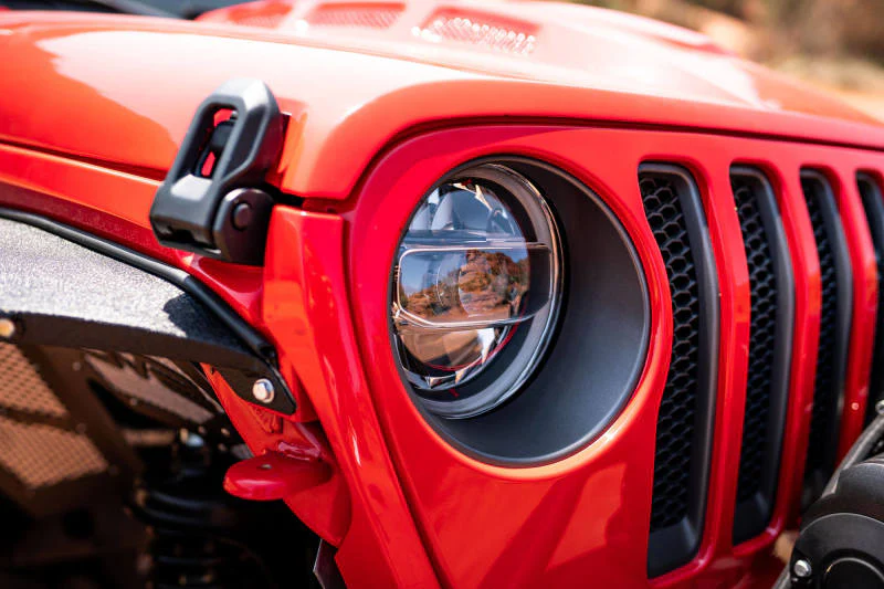 DV8 Offroad 2018+ Jeep Wrangler JL/Gladiator LED Projector Headlights - Image 9