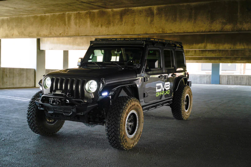 DV8 Offroad 2018+ Jeep Wrangler JL Light Bar Mount - Image 6