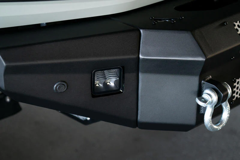 DV8 Offroad 2021+ Ford Bronco Front Bumper Winch Capable w/ Optional Bull Bar/Aux Light Opening - Image 12
