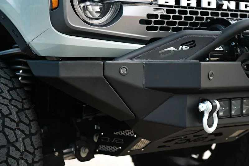 DV8 Offroad 2021+ Ford Bronco Modular Front Bumper Winch Capable w/ Auxiliary Light Mounts - Image 15