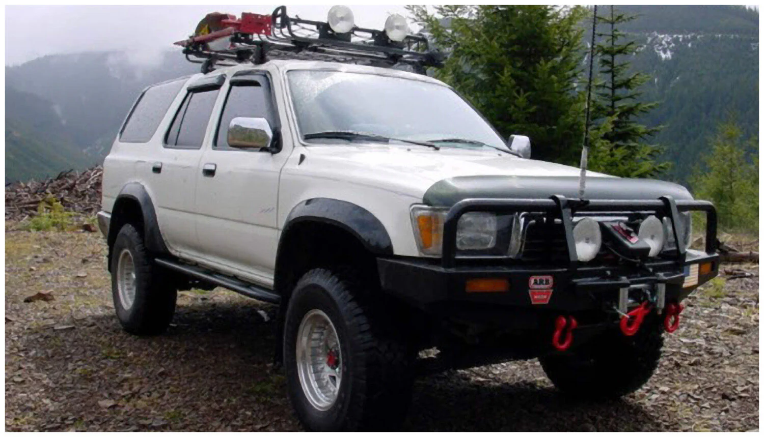 Extend-A-Fender 4 PC Fender Flare Set For 1990-1995 4Runner Husky Liners - 28031907