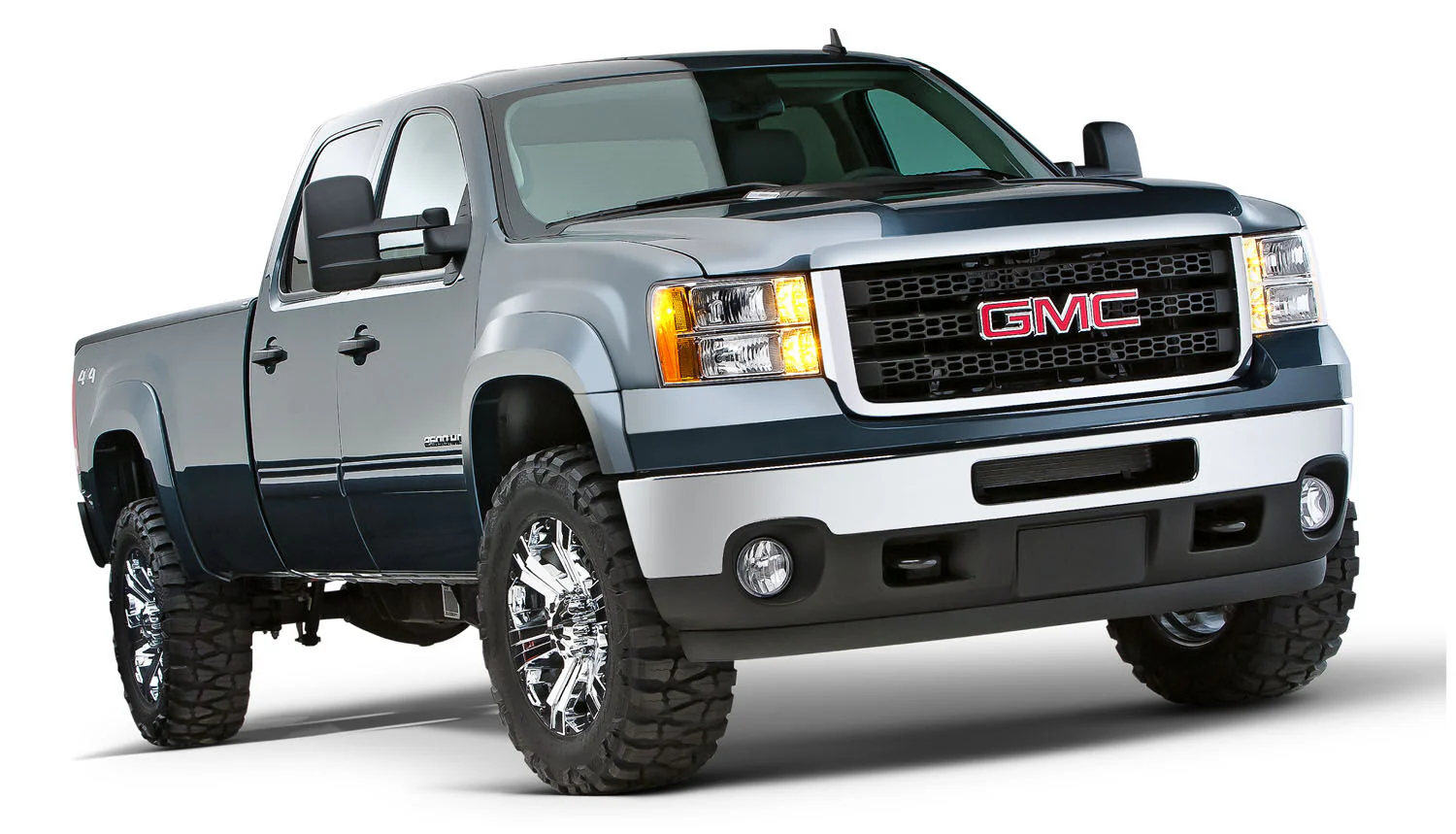 Extend-A-Fender 4 PC Fender Flare Set For 2007-2014 Sierra 1500/2500 HD Husky Liners - 2804952